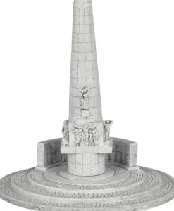 Luville Around the world Monument op de dam