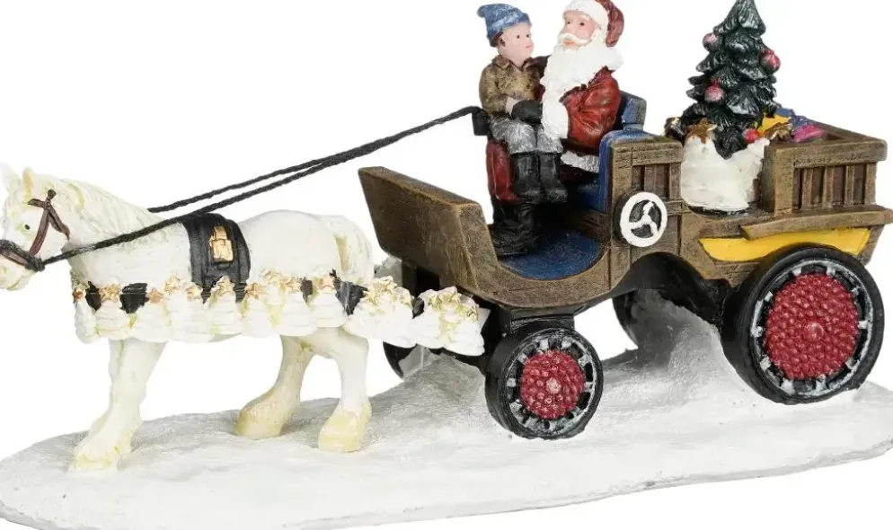 Luville Classics Santa on his sleigh