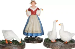 Luville Efteling De Ganzenhoedster 3x3x7.5 cm