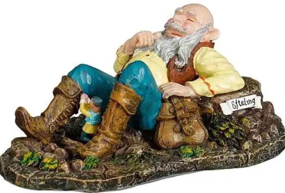 Luville Efteling Klein duimpje en de reus 13x6x5 cm