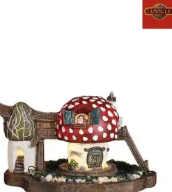 Luville Efteling Mini's Kabouterhuis 13.5x9x7 cm