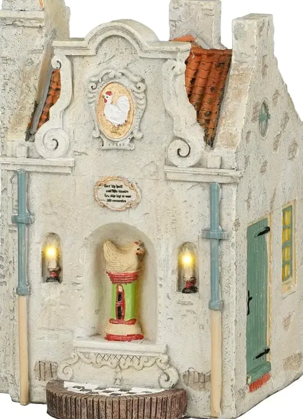 Luville Efteling Mini's Stenen kip 7.5x8.5x11 cm