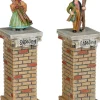 Luville Efteling Reizigers 2 stuks 2x2x7.5 cm