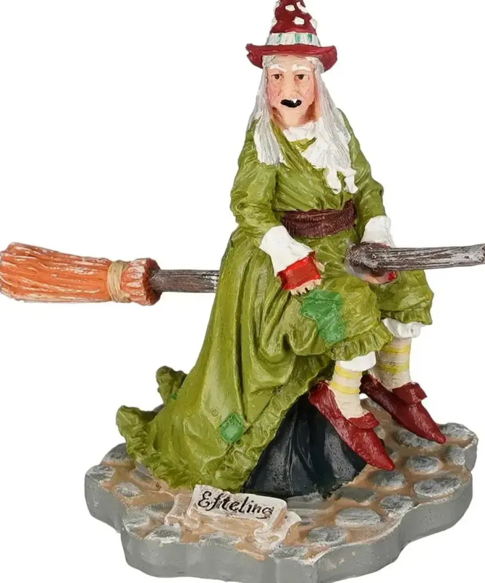 Luville Efteling Vliegensvlugge heks 8.5x6.5x7.5 cm