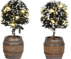 Luville General Buxus tree in a barrel 2 pieces