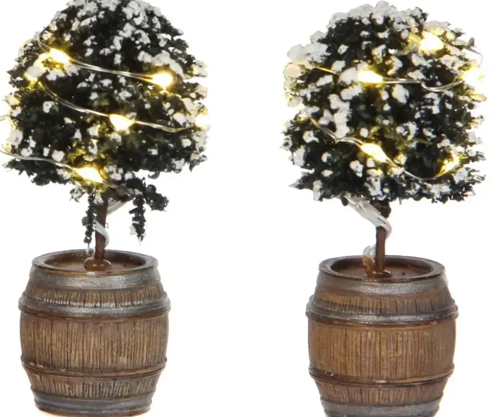 Luville General Buxus tree in a barrel 2 pieces