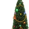 Luville General Christmas tree with flashing lights