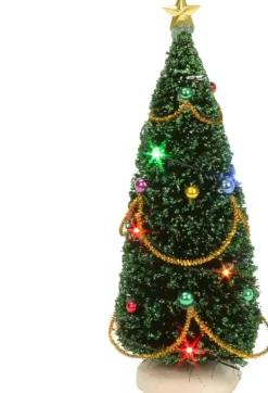 Luville General Christmas tree with flashing lights