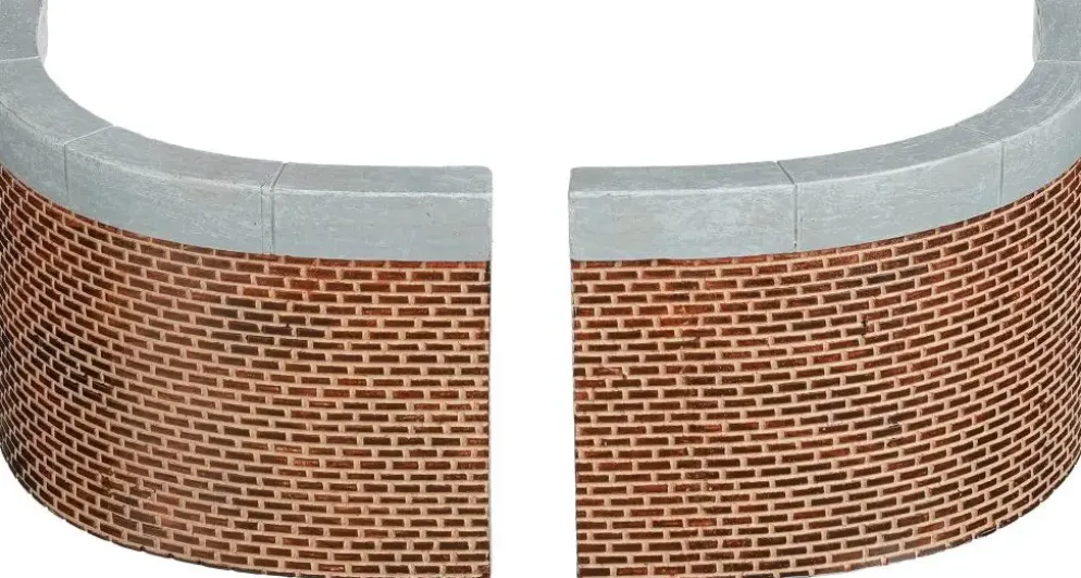 Luville General Curved wall large 2 stuks