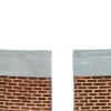 Luville General Curved wall small 2 stuks