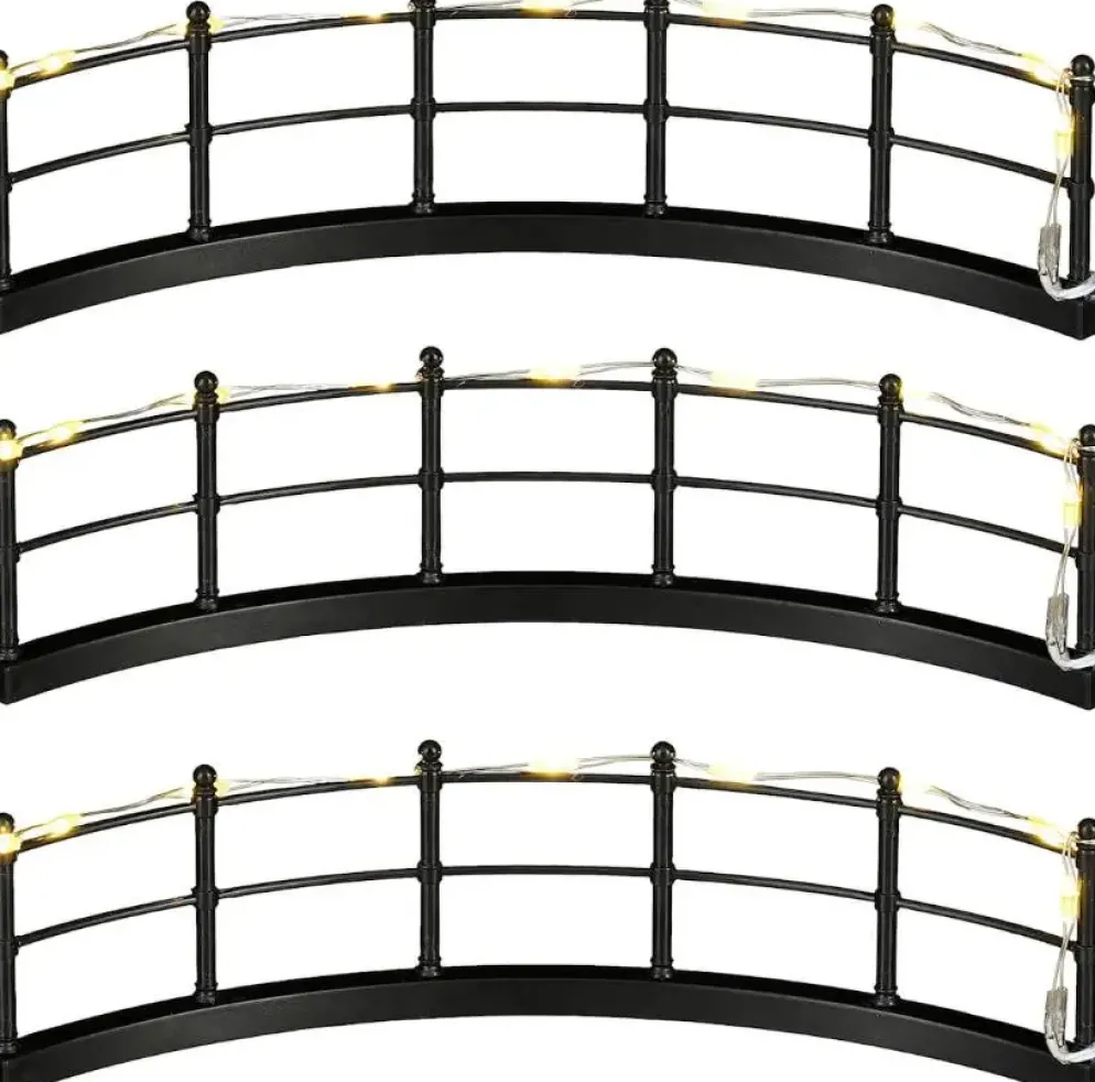 Luville General Fence warm white 3 pieces