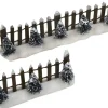 Luville General Fence wooden with trees 2 pieces
