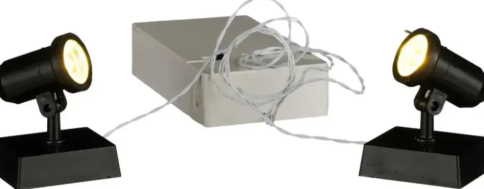 Luville General Lamp zwart 2 stuks
