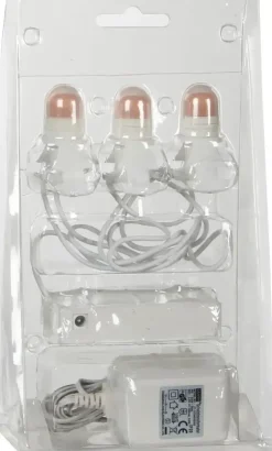Luville General Light bulb chain 3 pieces with adapter