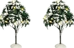 Luville General Snowy tree lighted