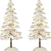 Luville General Snowy tree white lighted