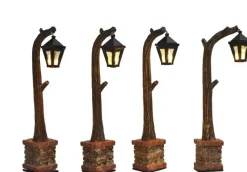 Luville General Street lantern wooden 4 pieces