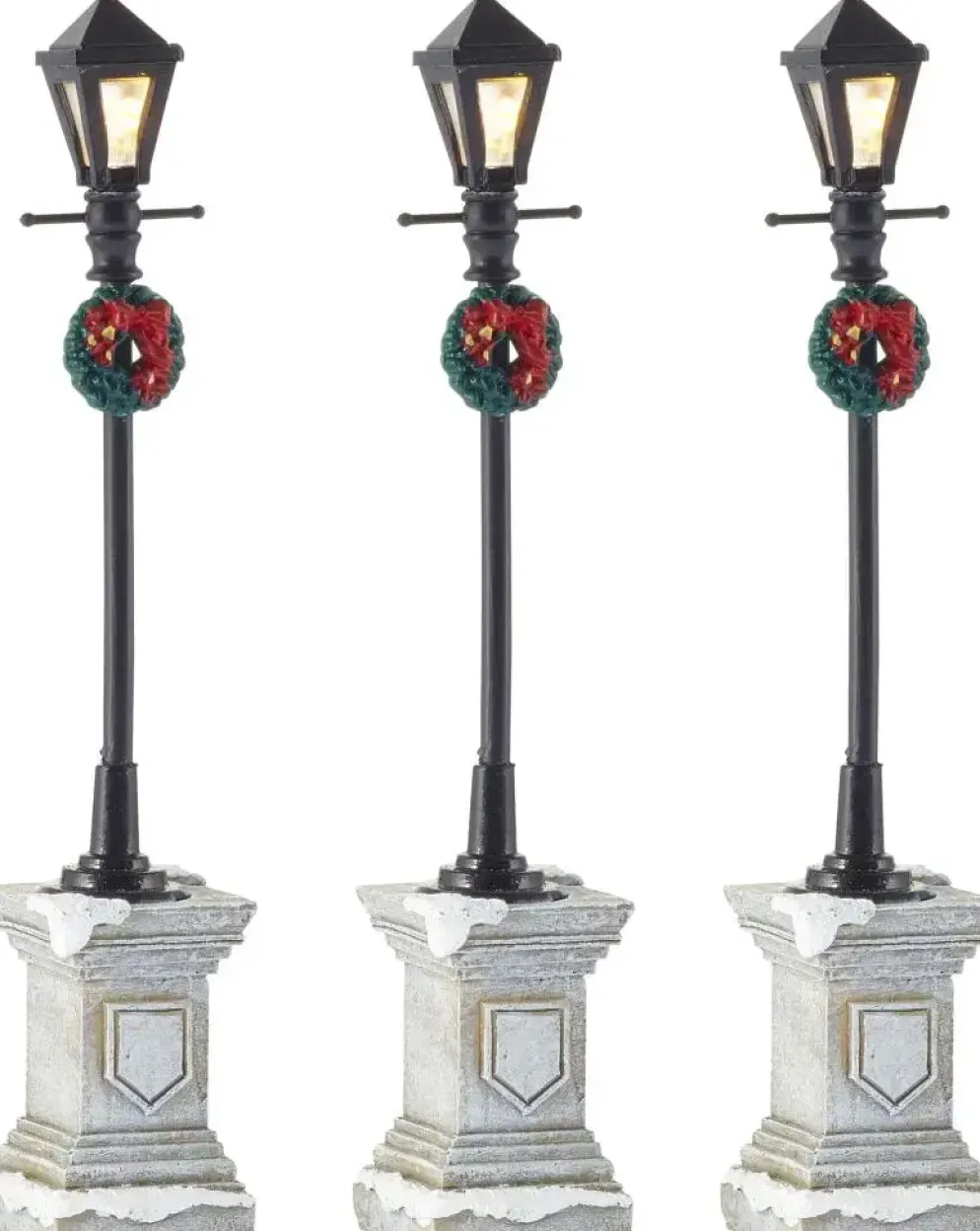 Luville General Street lantern on foot 3 pieces