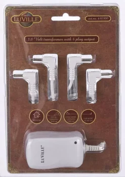 Luville General Switch adapter 3 volt with 4 plugs out