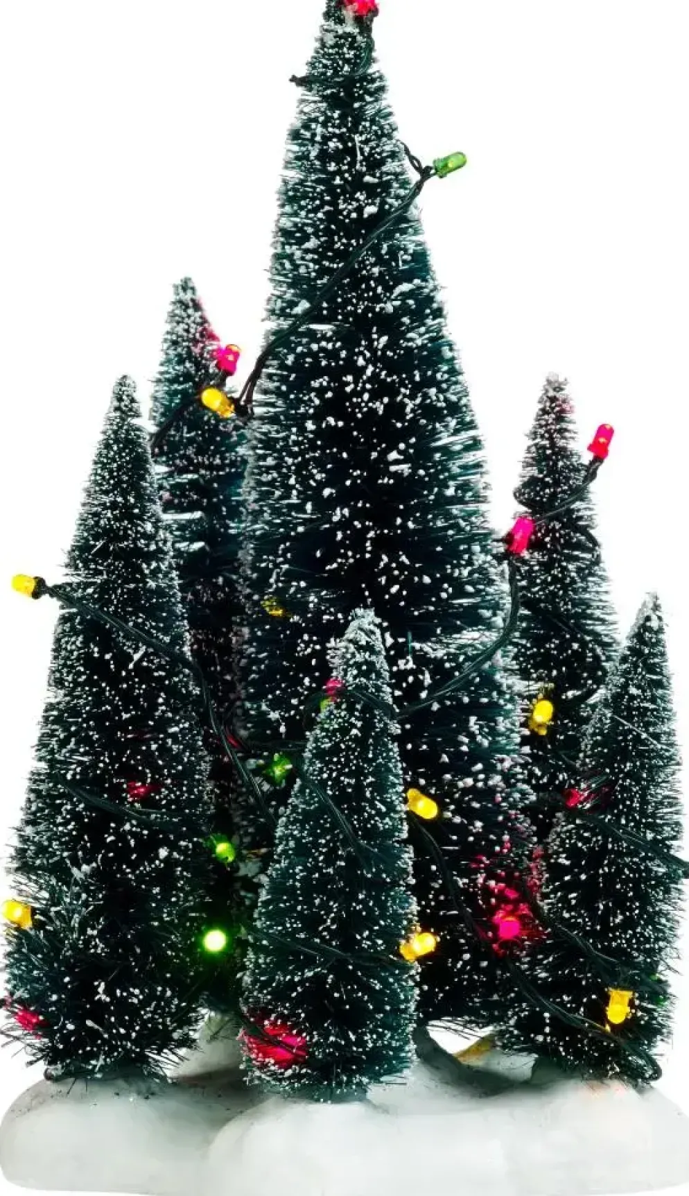Luville General 6 Trees on bases multicolour twinkling lights