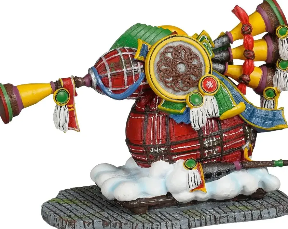 Luville Molendam Carnaval car bagpipe