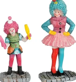 Luville Molendam Carnaval clowns 2 stuks