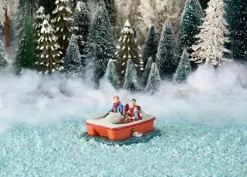 Luville Molendam Family on pedal boat