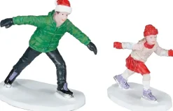 Luville Molendam Ice skating man and girl 2 pieces