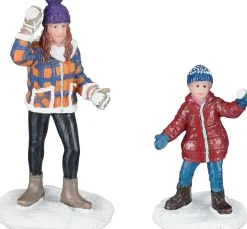 Luville Molendam Snowball fight women and child 2 pieces