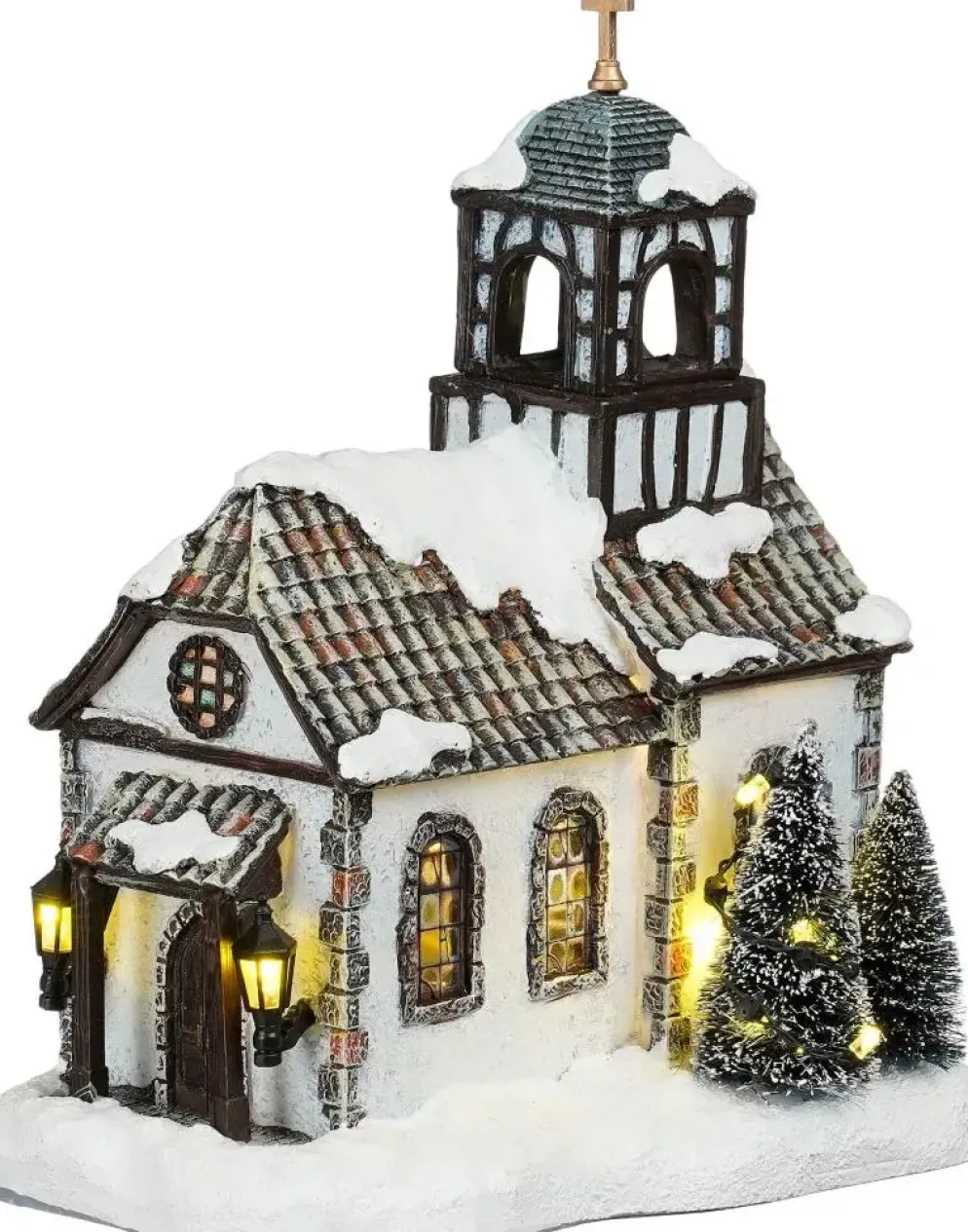 Luville Schneewald Elzas church battery operated