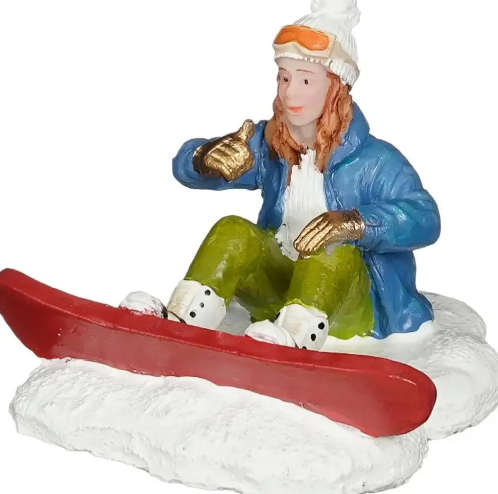 Luville Schneewald Snowboarding girl