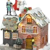 Luville Sinterklaas on roof battery operated