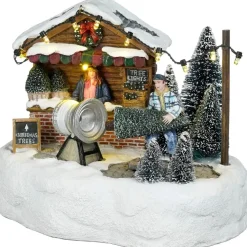 Luville Sledgeholm Christmas tree sale battery operated