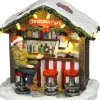 Luville Sledgeholm Christmas cafe battery operated