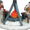Luville Sledgeholm Drinking hot chocolate by the fire battery operated