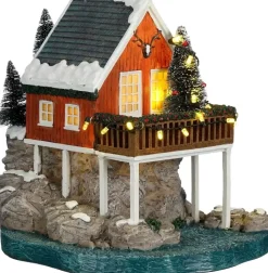 Luville Sledgeholm House on rocks