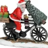 Luville Sledgeholm Santa on bicycle