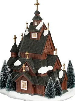 Luville Sledgeholm The Stave church
