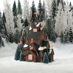 Luville Sledgeholm The Stave church