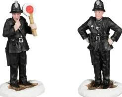 Luville Ville de Reidy Police officer 2 stuks