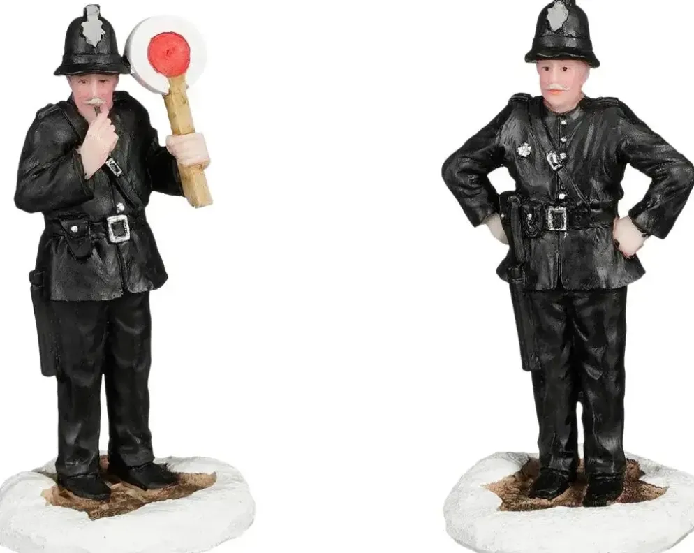 Luville Ville de Reidy Police officer 2 stuks