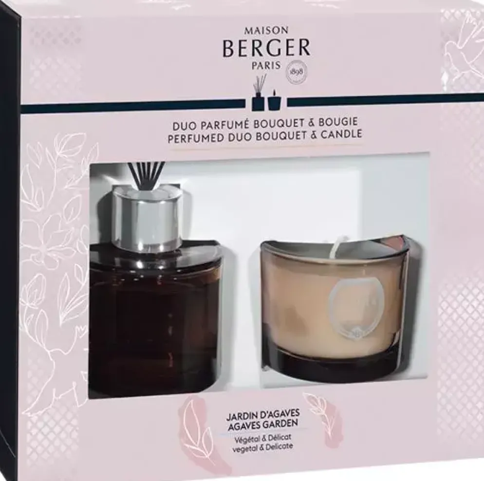 Maison Berger Paris duoset geurkaars joy garden of agaves