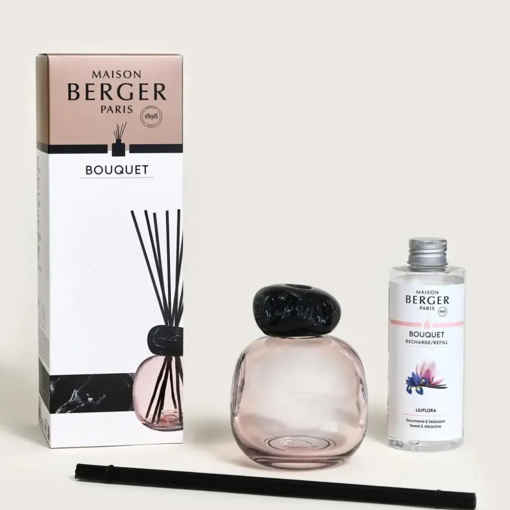 Maison Berger Paris parfumverspreider minéral rose liliflora 180 ml