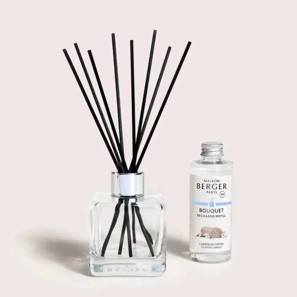 Maison Berger Paris parfumverspreider cube cotton caress 100 ml
