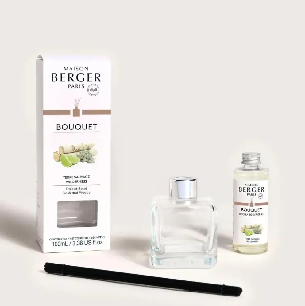Maison Berger Paris parfumverspreider cube wilderness 100 ml
