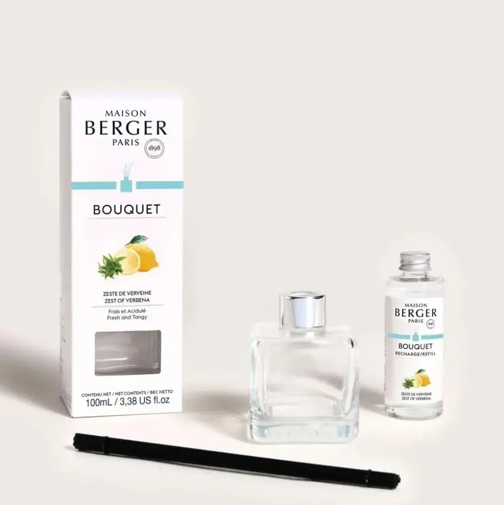 Maison Berger Paris parfumverspreider cube zest of verbena 100 ml