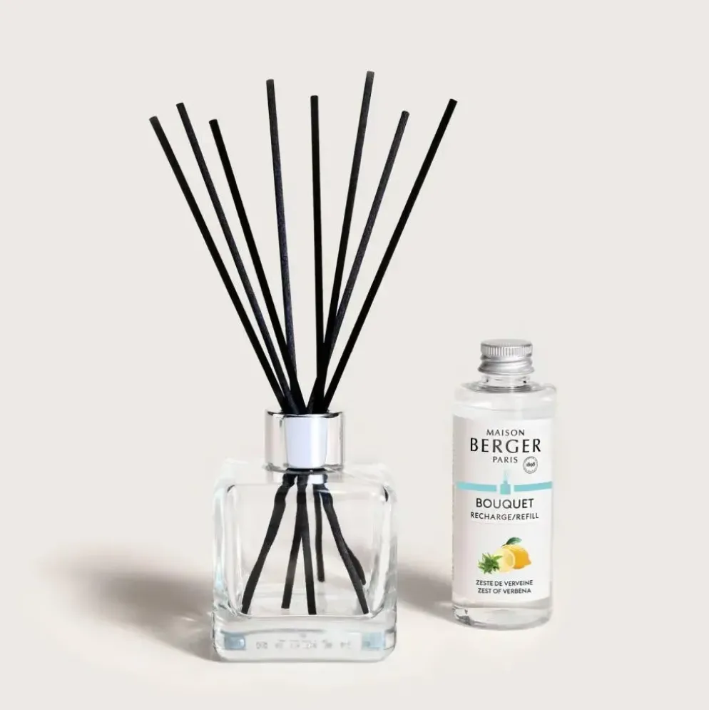 Maison Berger Paris parfumverspreider cube zest of verbena 100 ml