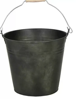 Mcollections Emmer Zink – Ø18 x H18 cm – Vintage Groen