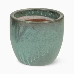 Mcollections Schotel Geglazuurd – Ø29 x H3 cm – Zwart