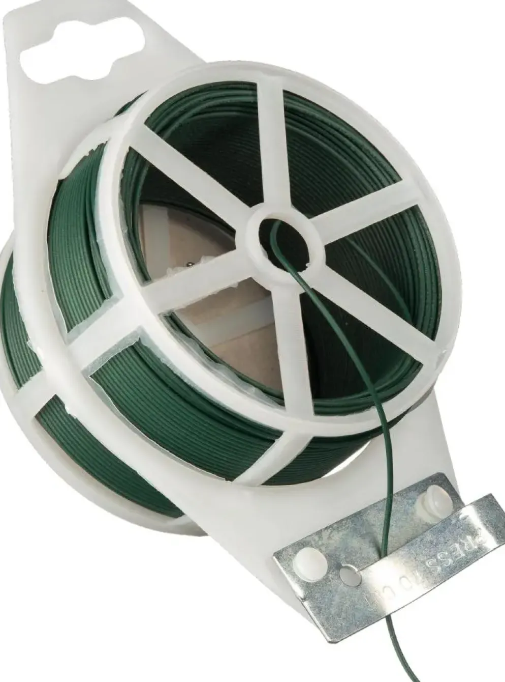 Metaaldraad geplastif. d1.2mm l50m